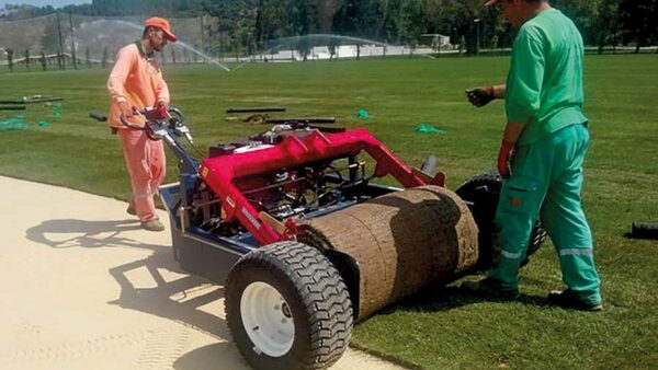 Brouwer Rollmate 2448 Big Roll Turf Installer