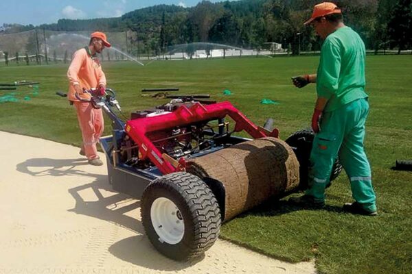 Brouwer Rollmate 2448 Big Roll Turf Installer