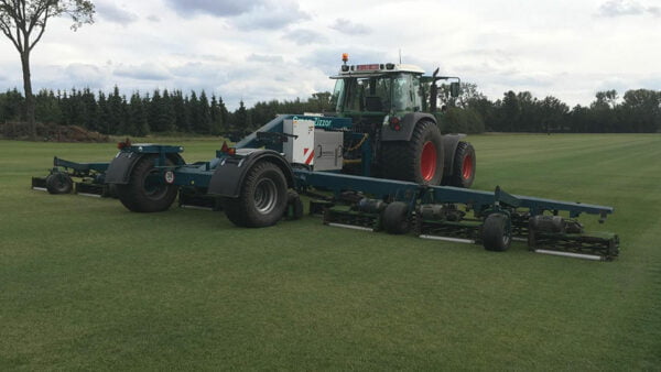 Green Zizzor reel mower